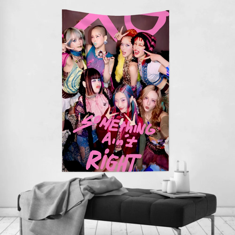 1Pc Xg Kpop Tapestr… - image