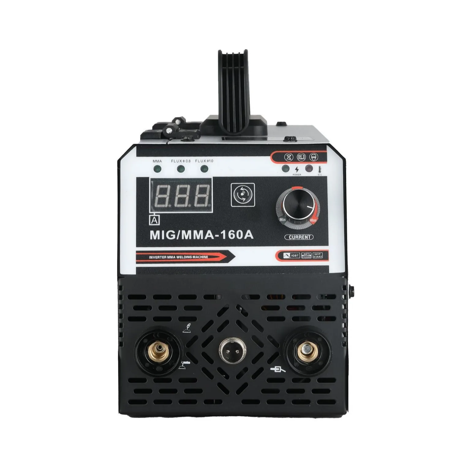 2024年製 120A 欧州規格 220V アクセサリー付き 1kg エアレス 二重保証 溶接機 MIG/MMA-160A 電気溶接機