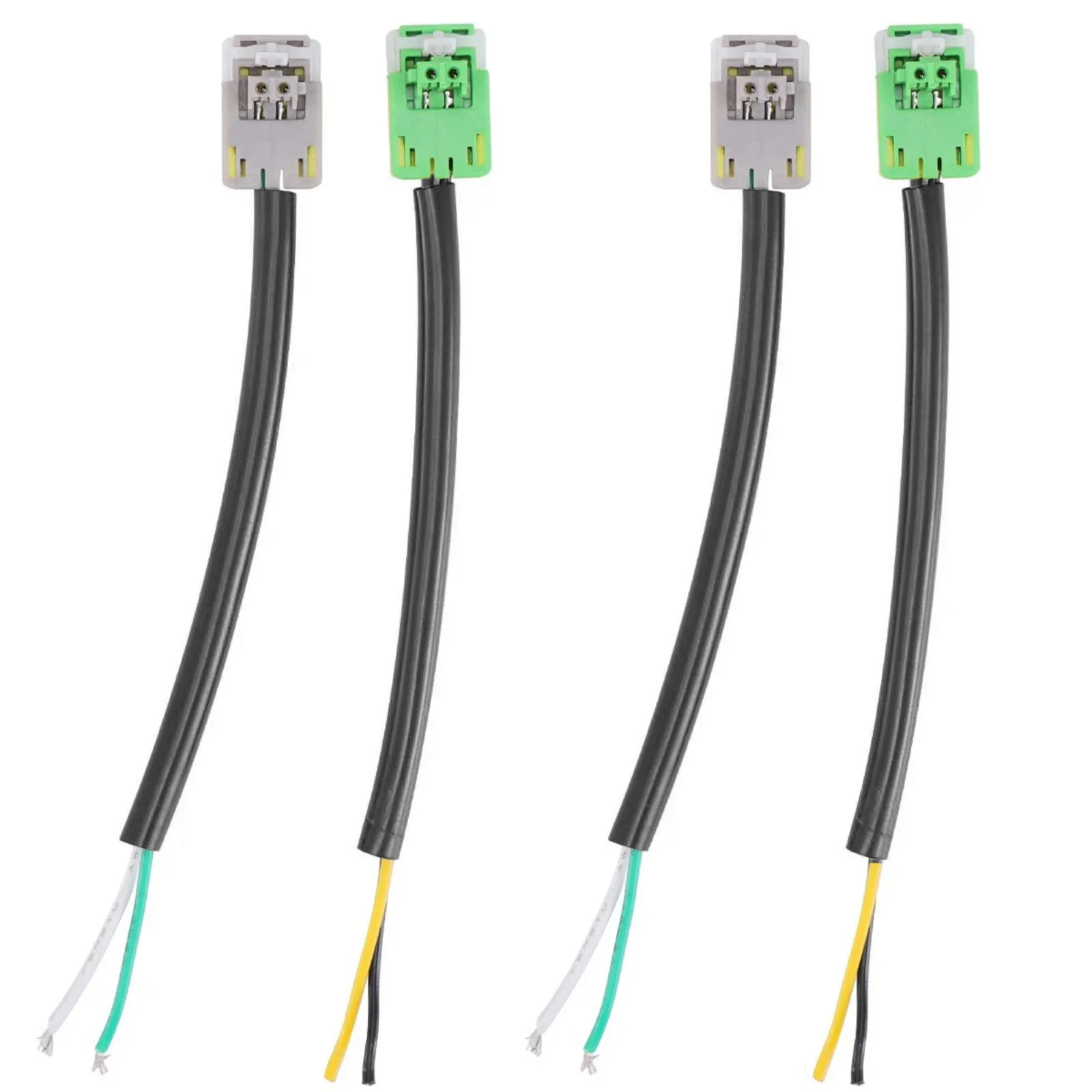 2 Pair 77900TBAA11 Plastic Driver Plug Connector Replace Repair Parts For Honda Accord/Civic/Pilot/HRV/Acura MDX Car Accessories