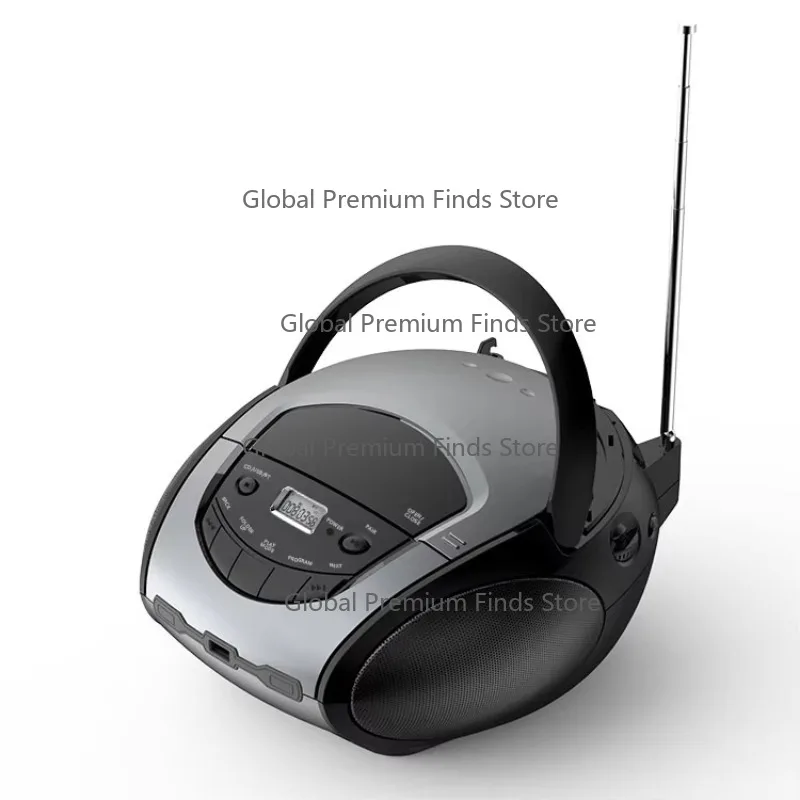 

Hot Selling Home Use AM FM Radio Earphone Jack AUX USB CD Player Boo-mbox