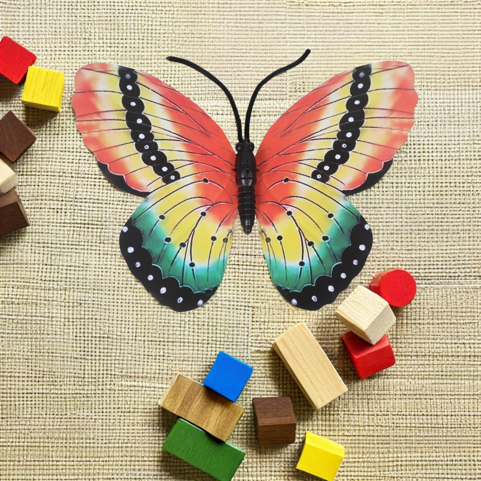 Accessoires papillon 40Cm, 5 pièces, décorations portables élégantes pour spectacles de danse, spectacle sur scène pour enfants, accessoires de fête de mariage