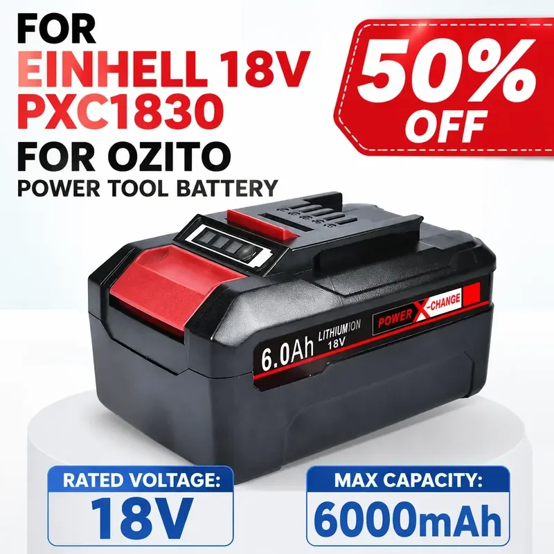 

For Einhell Anhehans 18V PXC1830 Ozito Power Tools Batteries