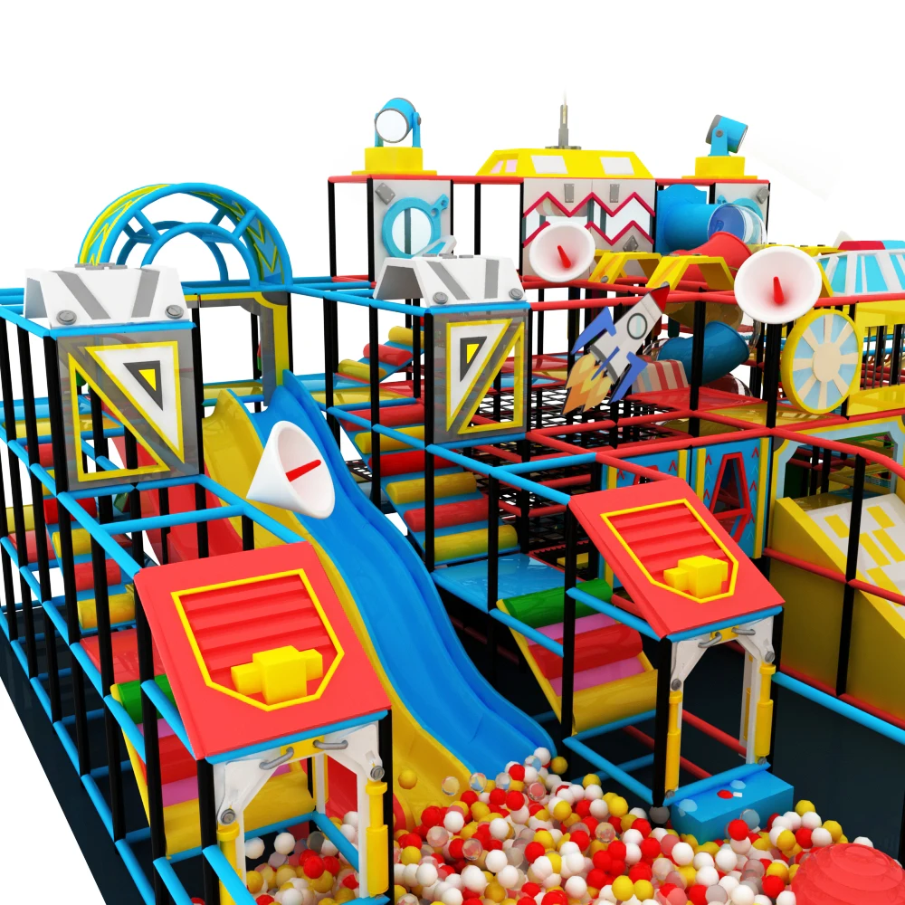 Equipo de parque de atracciones, venta al por mayor, parque infantil personalizado para niños, juego suave, casa de juegos en el suelo, área de juegos interior para niños