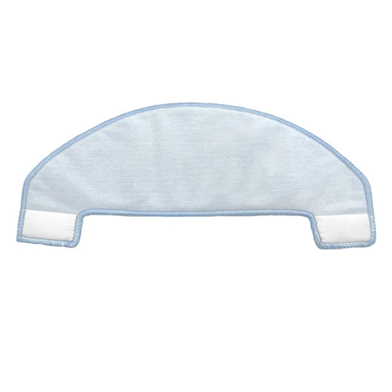Mop Pad Cloth Kit Reusable Flat Dry Wet Mop Blue Cleaning Pads Mop Pads For Ultenic D10 Robot Vacuum Parts