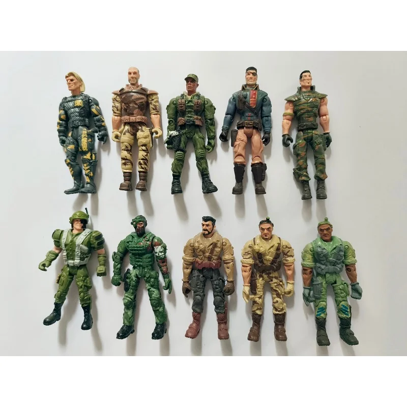 

10pcs/lot Lanard the Corps Special Force Action Figure Toy 3.75" 002