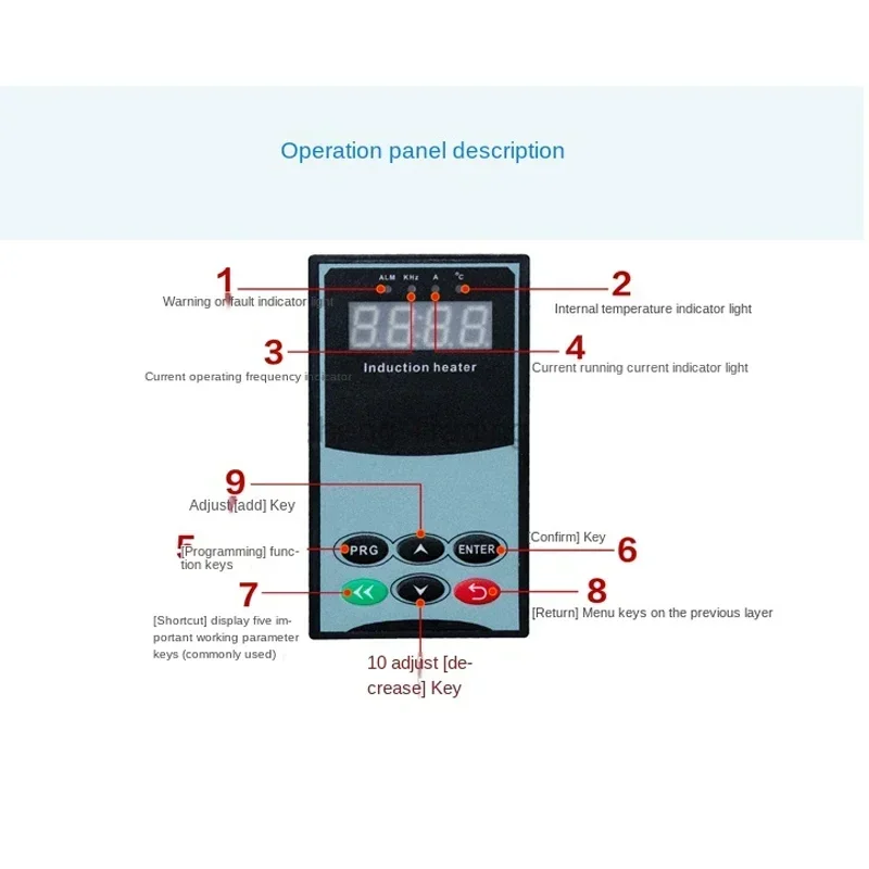 Electromagnetic Heating Controller Single-phase Industrial Electromagnetic Heating Controller 2.5kW 3kW