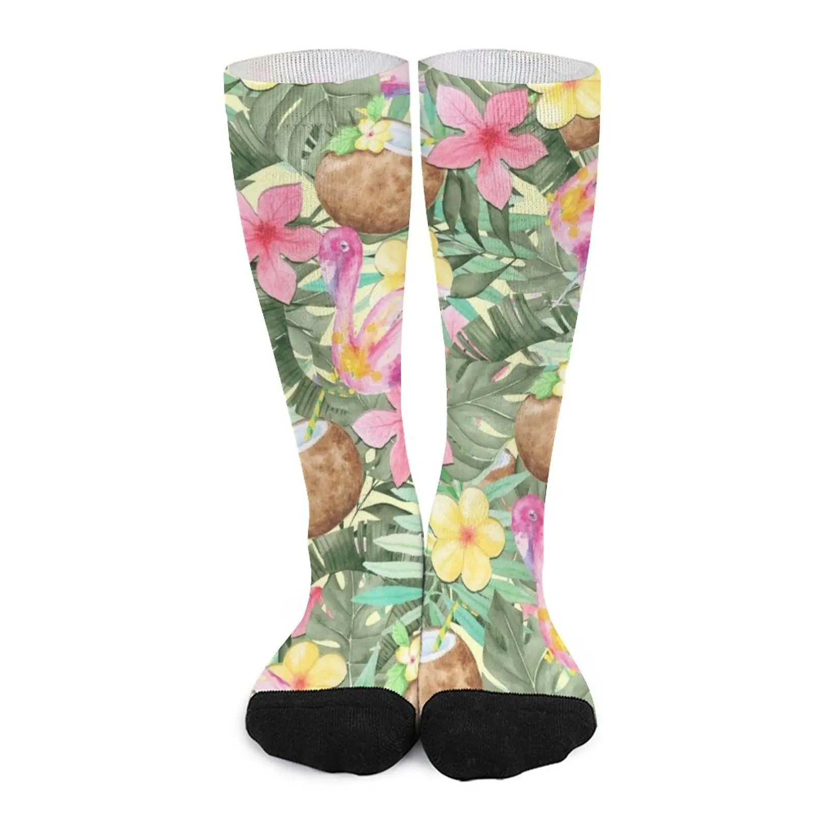 

Tropical coconut pattern Socks new in Men's socks Mens socks men socks cotton Lots