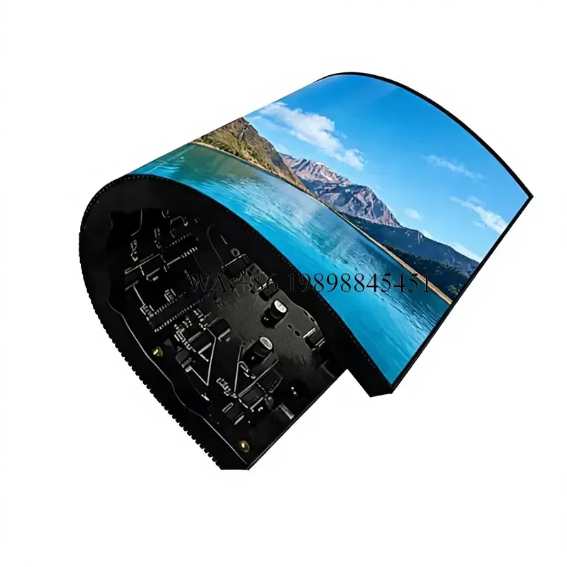 WMWMNU High Refresh Rate P2.5 Full Color Flexible LED Display Panels Module 2-Year Warranty CMS RDM Advertising High