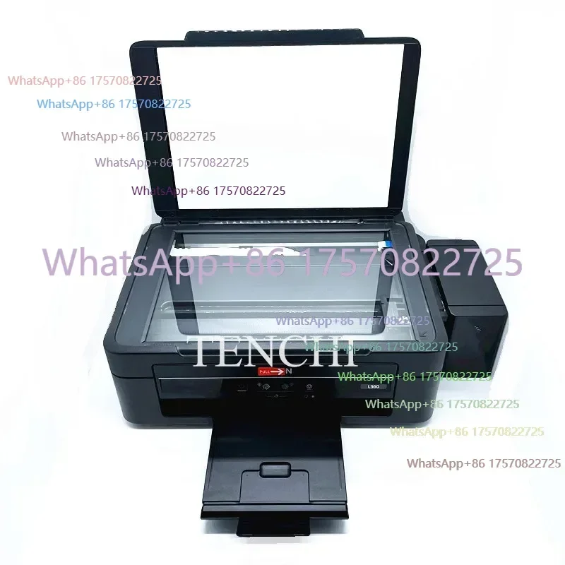 Clara Tools Store4 Color A4 Size InkJet Printer Machine for  L360 with Ink Tank Sublimation Printer L360 Printer SupplierCl