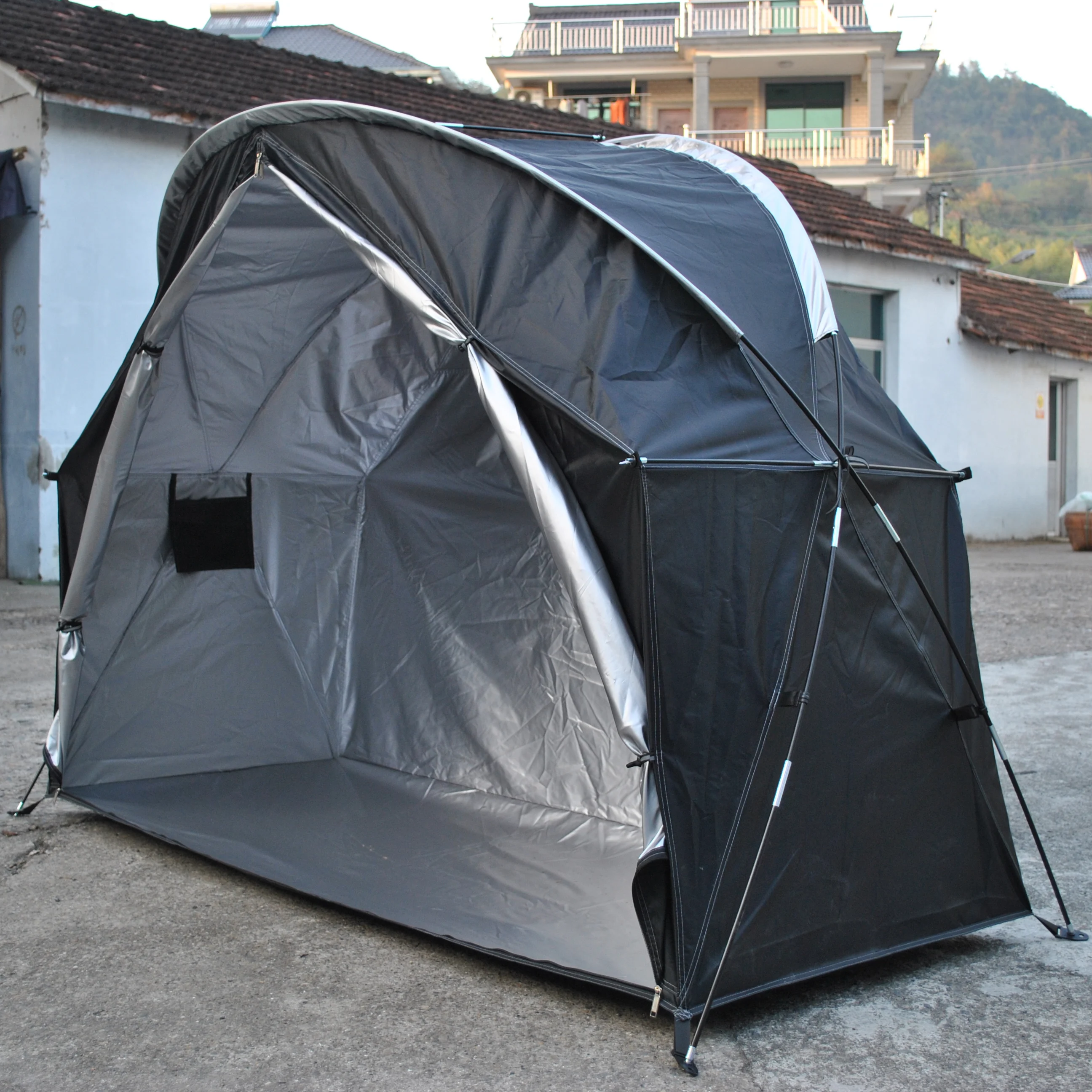 Durable Trekking Tent for Storage, Outdoor Individual Tent, 1 Person Tent, not include the cot, Bike Tent for Storage, CZX-725