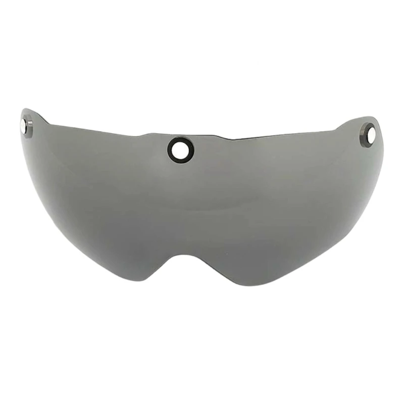 Motorcycle Helmets Visors Lens With Anti Impact High Clarities UV Anti Fog Coating Easy Replacement