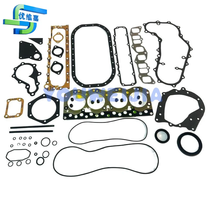 Isuzu C240 S4S S6S S4K engine overhaul pack cylinder bed four matching piston cylinder head