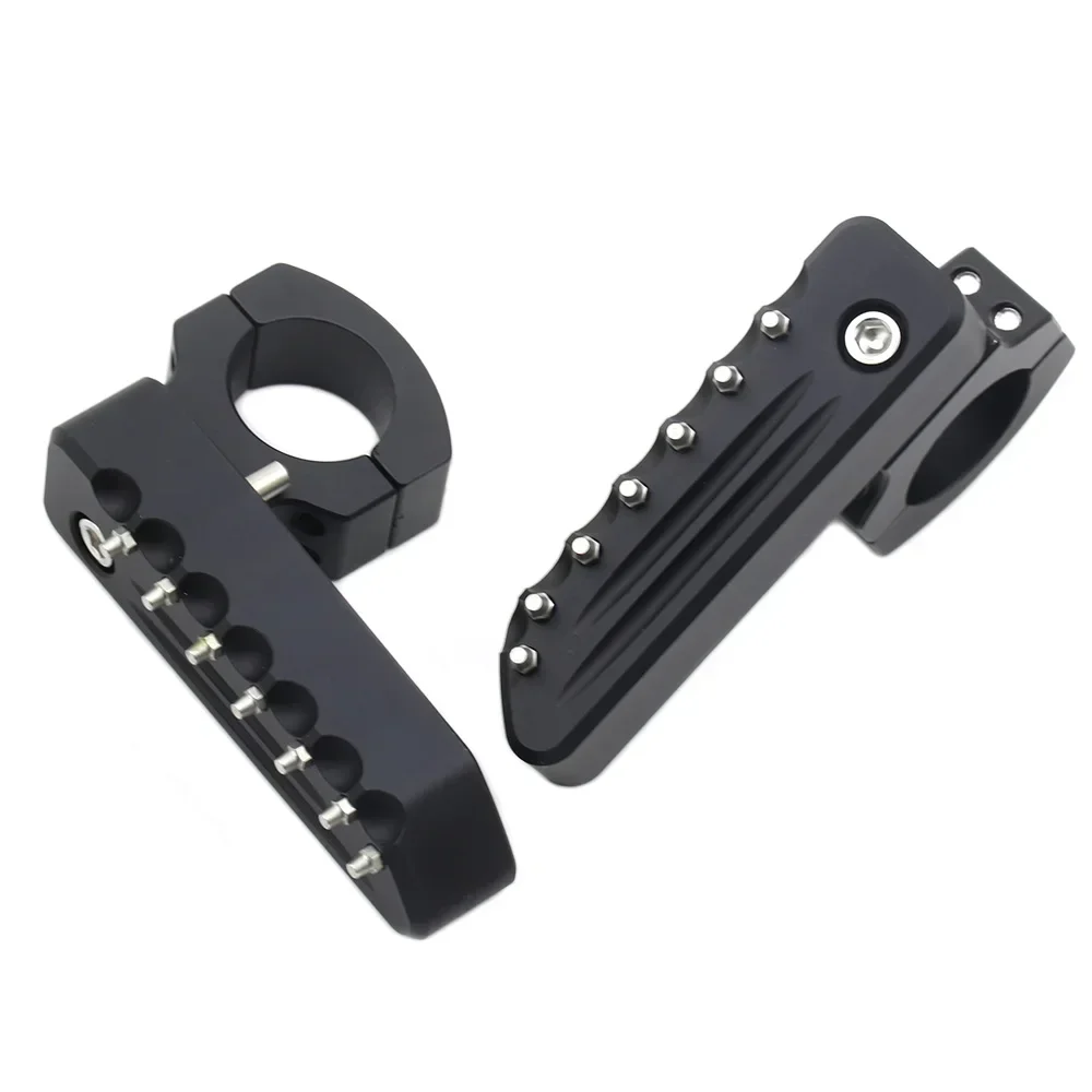 

Motorcycle Highway Front Foot Pegs Folding Footrests Clamps 22-25mm For BMW F800GS Adventure S1000XR F750GS F850GS C400X C400GT