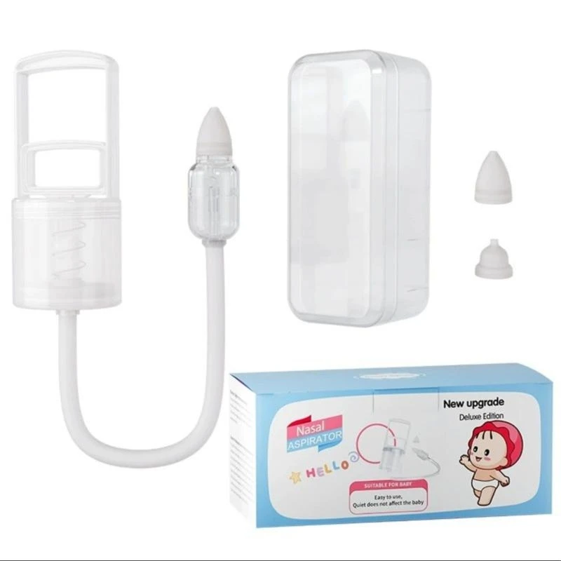 

Children Kids Nose Cleaning Tool Baby Nasal Suction Aspirator for 0-3 Year Newborns Hand Nasal Aspirator Cleaner