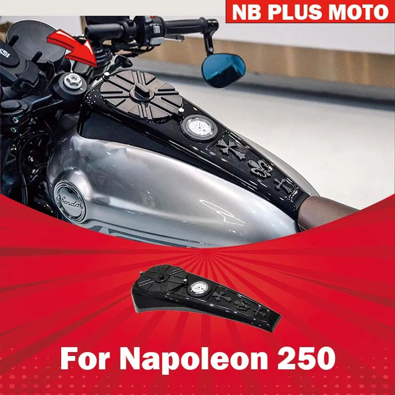 【Premium】Für Napoleon 250 modifizierte Kraftstofftankabdeckung, Original-Automodell-Formöffnungsdekoration, Instrumentenabdeckung, ABS, zerstörungsfreie Verarbeitung