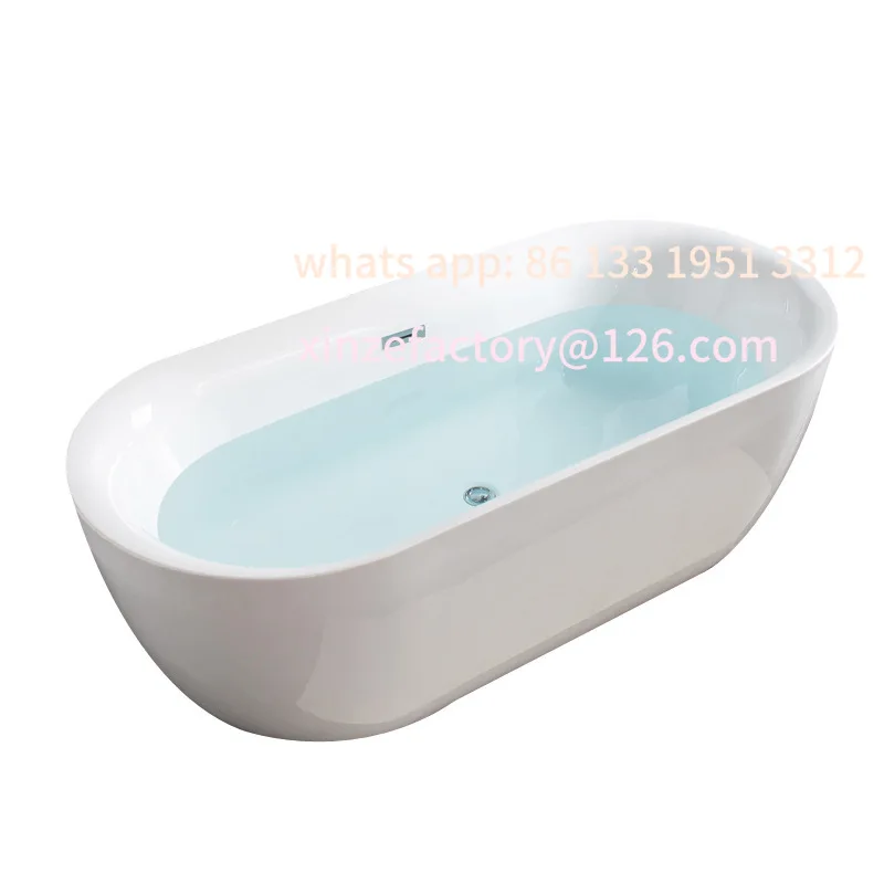 

Customizable independent European seamless integrated bathtub Home small apartment hotel B & B bath Internet celebrity bathtub