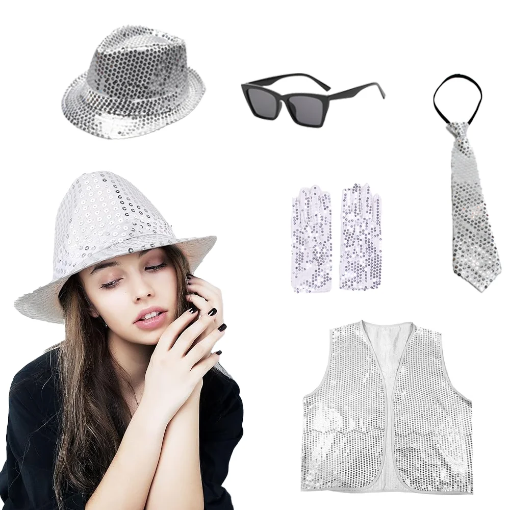 

70s Jazz Costume, Perfect for Jazz Cosplay, Photography, 70s Themed Parties, Halloween and Many Other Scenarios.