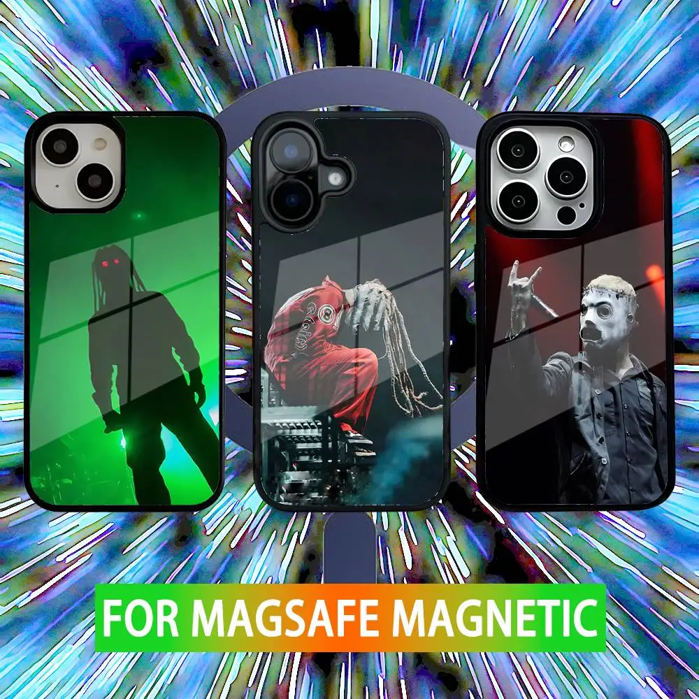 

C-Corey Taylor Rock Singer Phone Case For iPhone 16,15,14,13,12,11,Pro,Max,Plus,Mini,SE New Magsafe Magnetic Wireless Charging