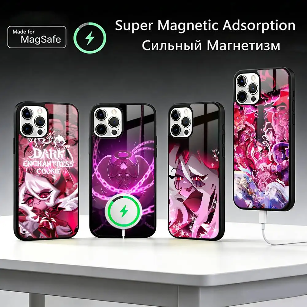 D-Dark E-Enchantress Cookie R-Run Kingdom Phone Case For iPhone17,16,15,14,13,12,11 Plus,Pro Max For Magsafe Wireless Charging