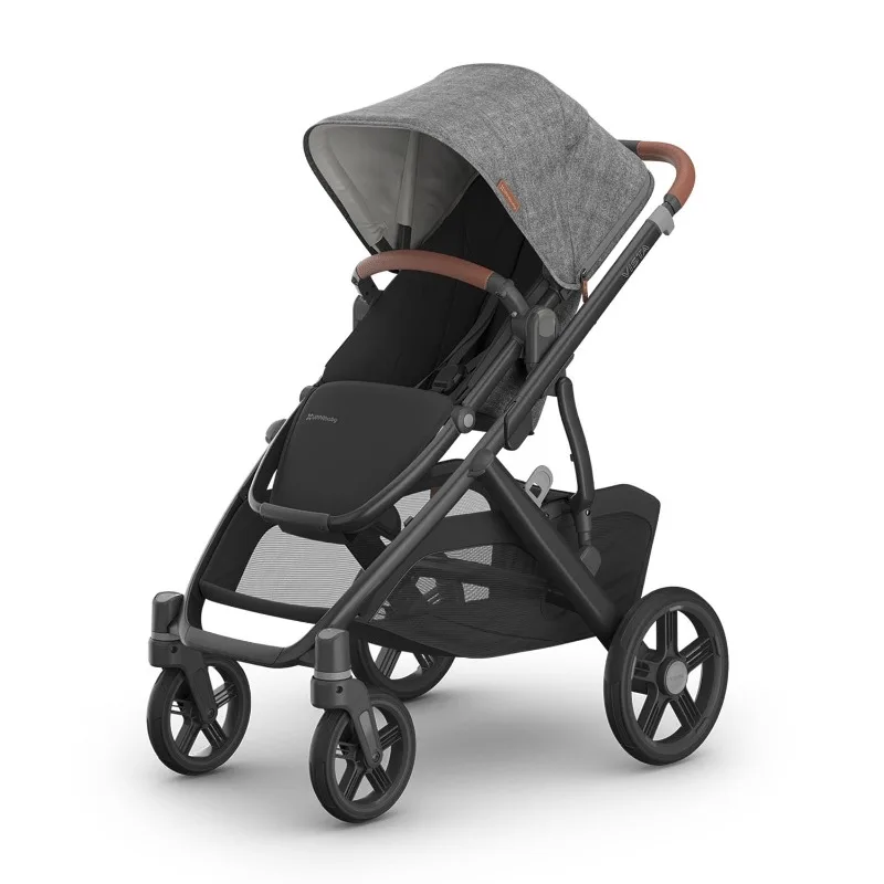 

Stroller - Full-Size Single-to-Double Stroller System - Toddler Seat, Bug Shield, Rain Shield