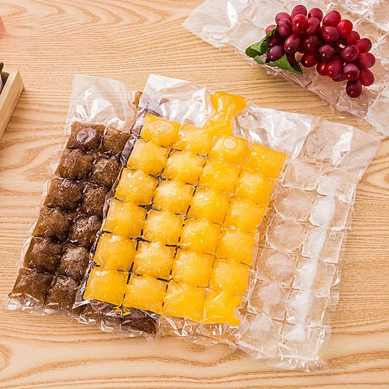 30pcs Disposable Ice Packs, Creative Self-styled Plastic Ice Storage Bags, Summer Ice Packs