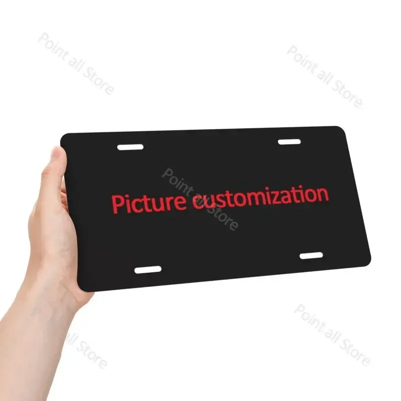 Customized Personalized Decorative Metal License Plate