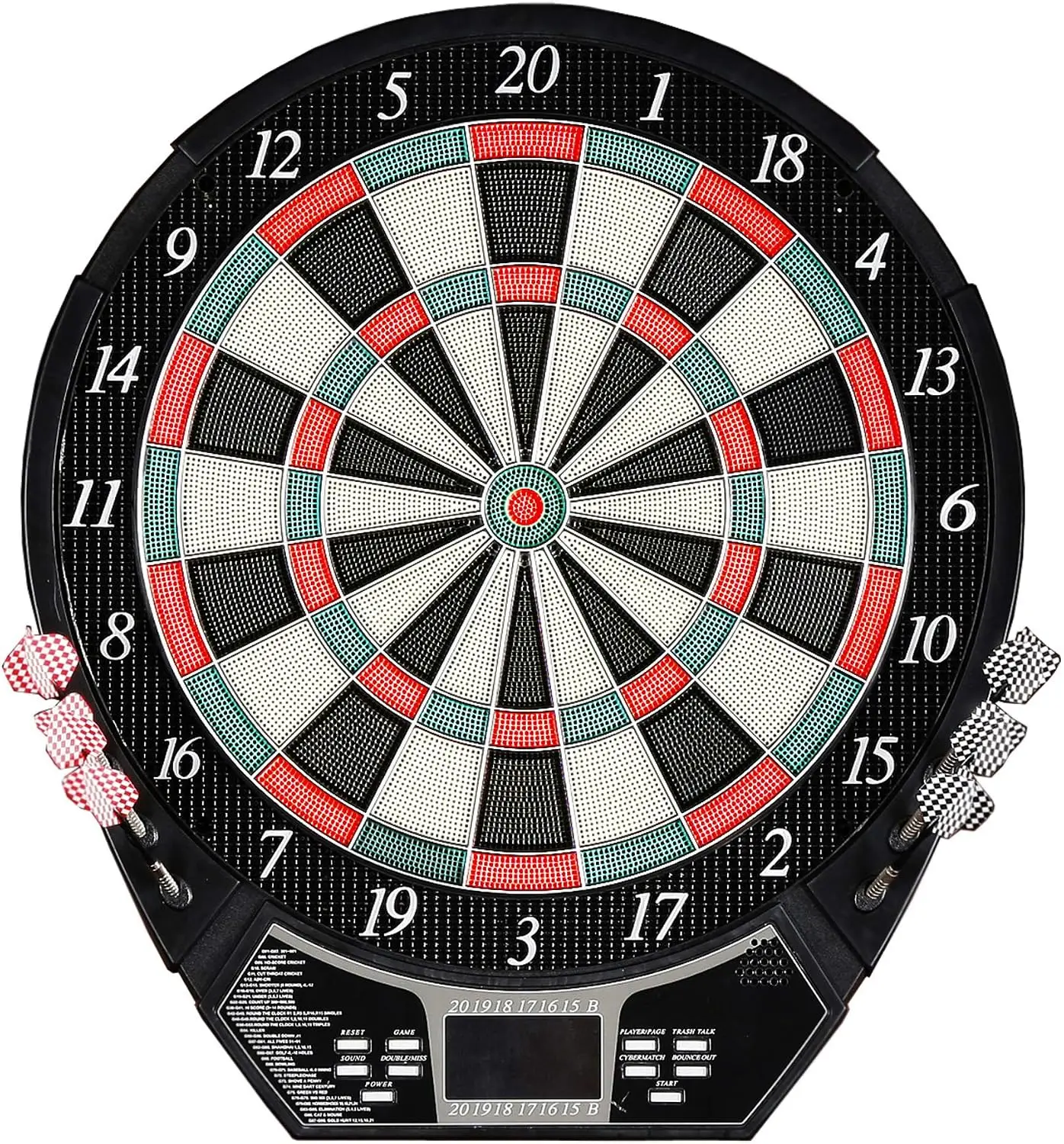 Outlaw Electronic Dart Board Cabinet Set - 81-in Electric Dart Board with Cabinet - Professional Dart Board with 6 Soft Tip image 9