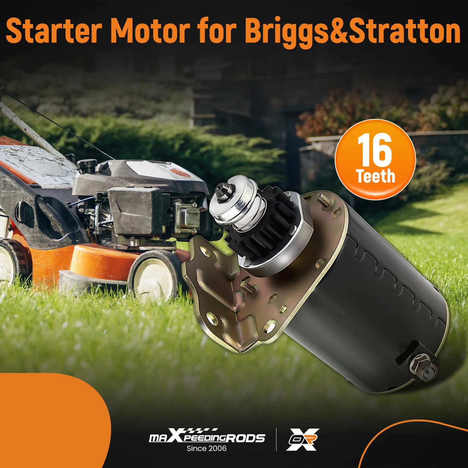 

Замена стартера для Briggs & Stratton со стальным редуктором 693551 SE501848