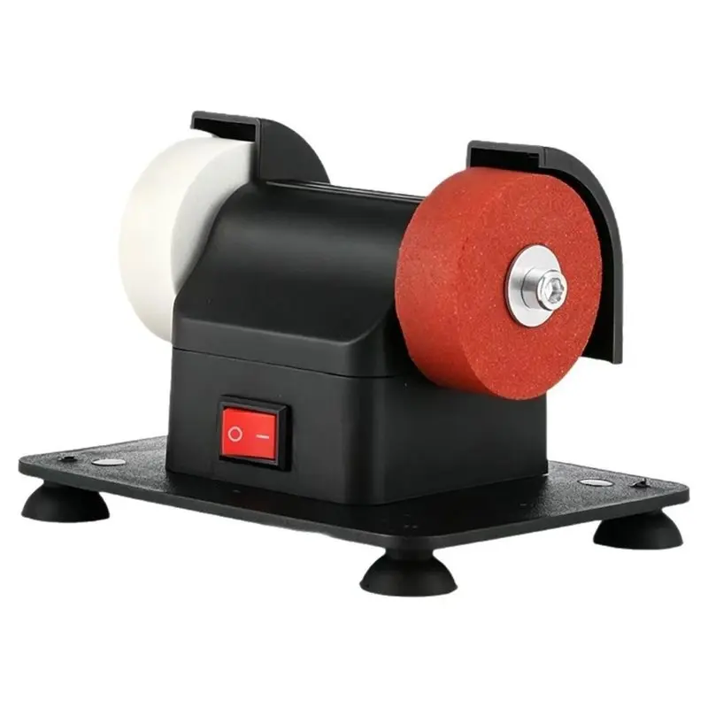 SOFT-Electric Bench Grinder Variable Speed Grinder For Metal Polishing Tool EU Plug