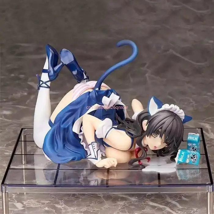 

In Stock Milk Cat Girl Loli Beauty Figure Model Girl Rem Figure Toy Gift Collection