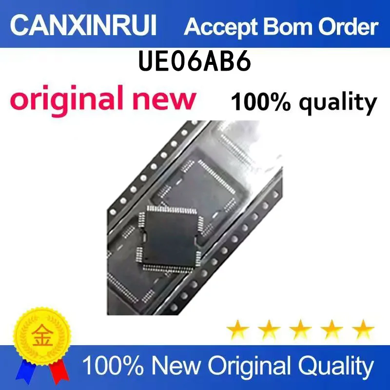 (5pcs-100pcs）Brand new original UE06AB6 QFP-64 automotive computer board chip IC spot chip