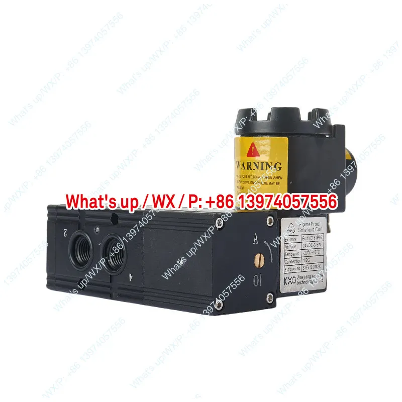 Integrated explosion-proof solenoid valve, pneumatic actuator CT6 explosion-proof solenoid valve 24V 220V KXD-1000X