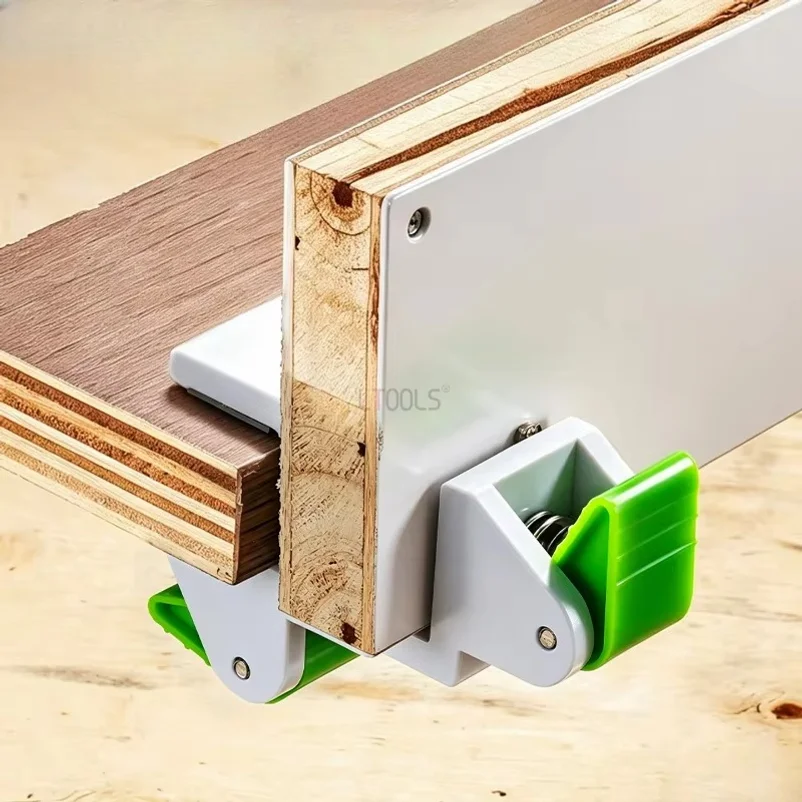 The Adjustable Scribe Clamp Wardrobe Closing Board Clip Plastic Carpenter Closing Fixing Clip Wood Marking Fixed Installation