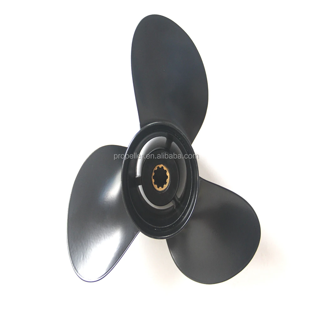 3 Blade Aluminum Alloy Marine Boat Outboard Propeller Suzu Engines 25-30HP