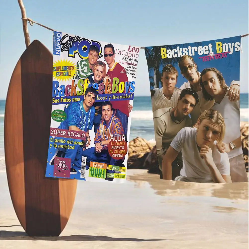 Band B-Backstreet boysS Microfiber Beach Towel Absorbent Quick dry Soft Yoga Swimming Resort Mountain Climbing Towel