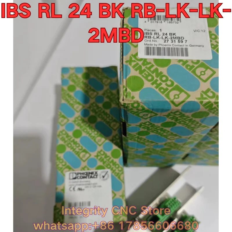 New IBS RL 24 BK RB-LK-LK-2MBD PLC module 2731597
