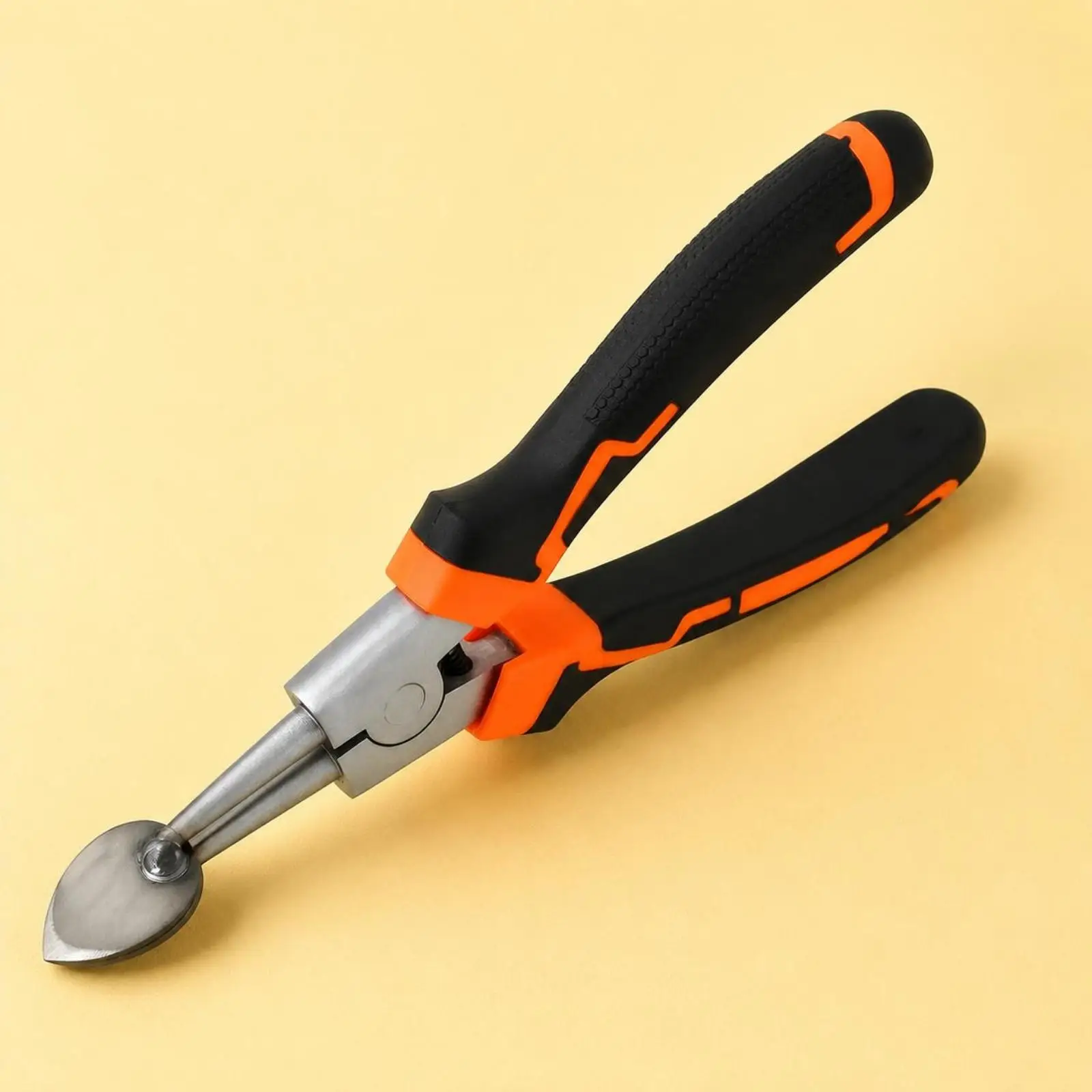 Pliers Style Durian Opening Tool Non Slip Handle Stainless Steel Fruit Gadget for Kitchen Prep