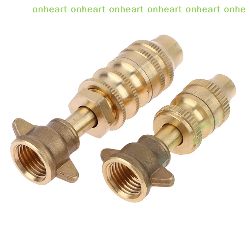 [C]Agriculture Brass Missile Nozzle Straight Jet +Mist Spray Adjustable Nozzle Electric Sprayer High Pressure Spraying
