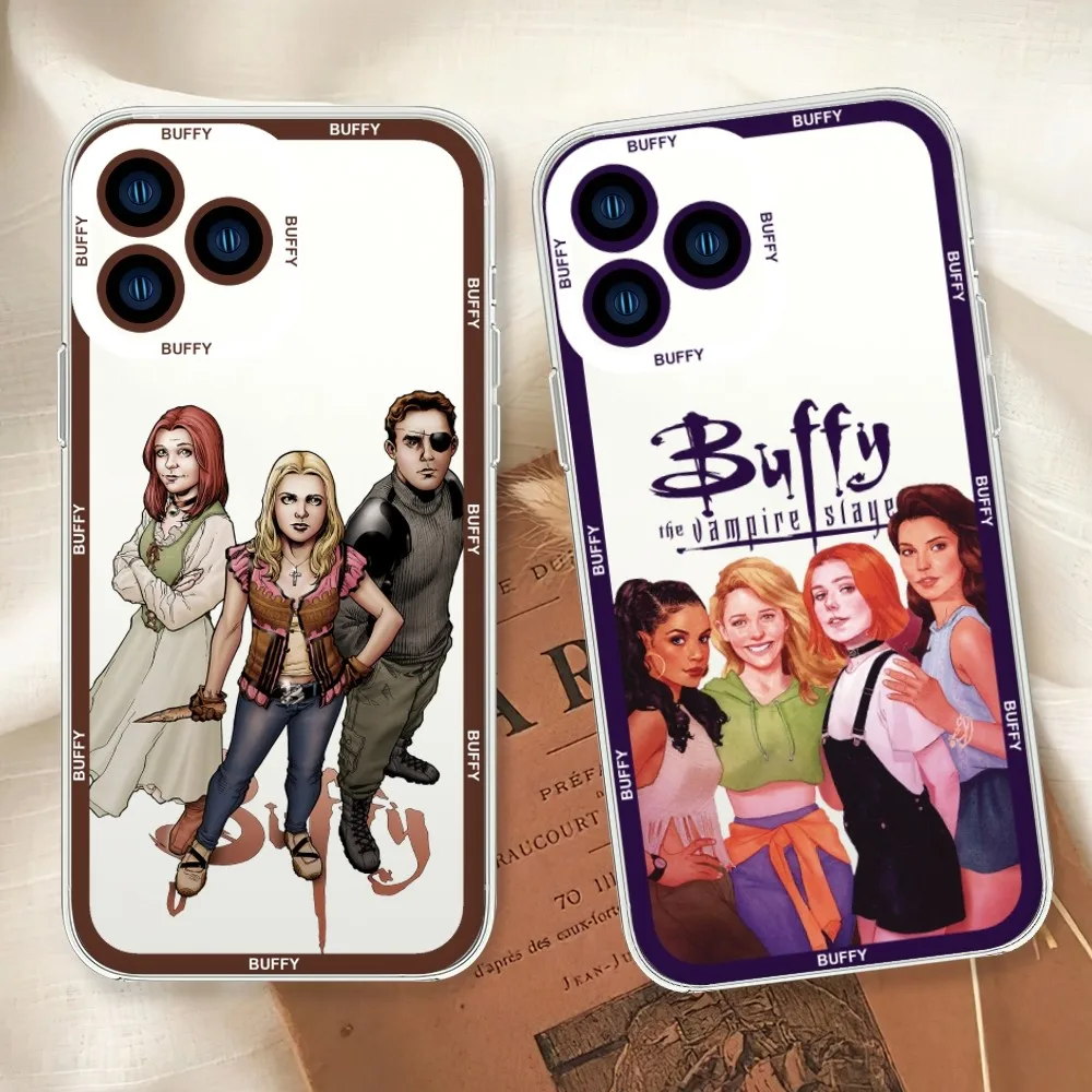 Film Buffy The Vampire Slayer Phone Case For Samsung S20 S21 S22 S23 Fe Lite Plus Ultra Transparent Border Shell