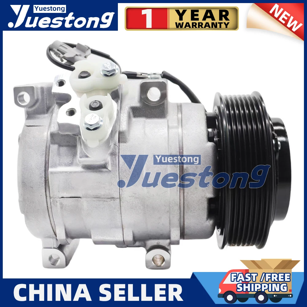 10S15C car Air Conditioning AC Compressor W Clutch For Mitsubishi Fuso Canter Truck MK582684 447280-0891 4472800891