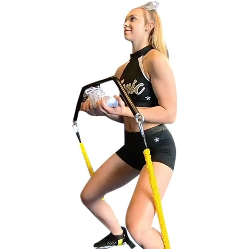 

Tumbl Trak Stunt Double Resistance Band Cheerleading Base Trainer