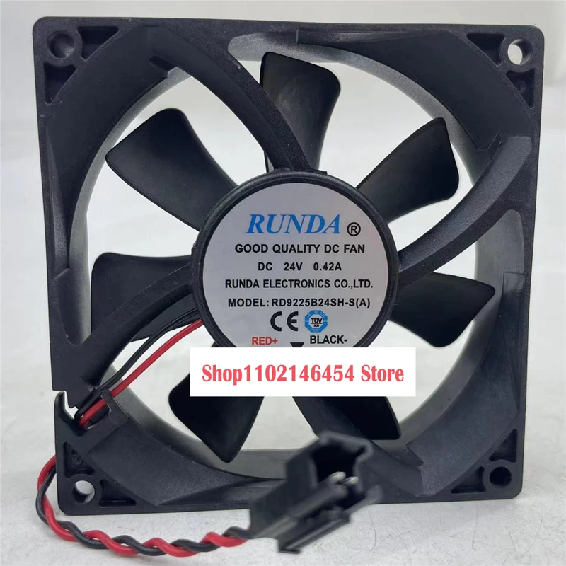 

1 шт. RUNDA RD9225B24SH-S DC 24 В 0,42 А 90x90x25 мм 2-проводной инверторный охлаждающий вентилятор