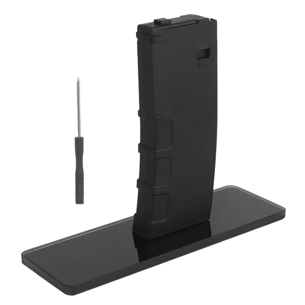 Présentoir de fusil pour M4/AR-15(GBB), équipement de chasse, présentoir AR, support de pistolet, support Airsoft de chasse avec Base antidérapante en verre