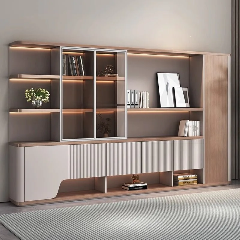 File cabinets,lockers, wooden locking floor-to-ceiling security cabinets, office bookcases