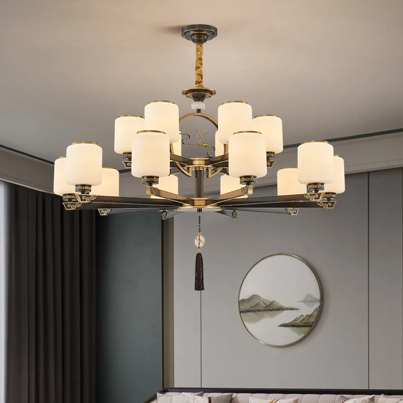 

New, modern, simple, atmospheric, home, villa, hall, lamp