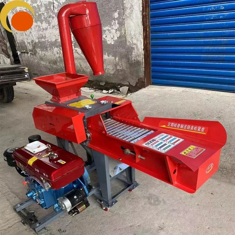 grain hammer mill crusher grinder machine mobile crusher Making Sawdust shaving machine