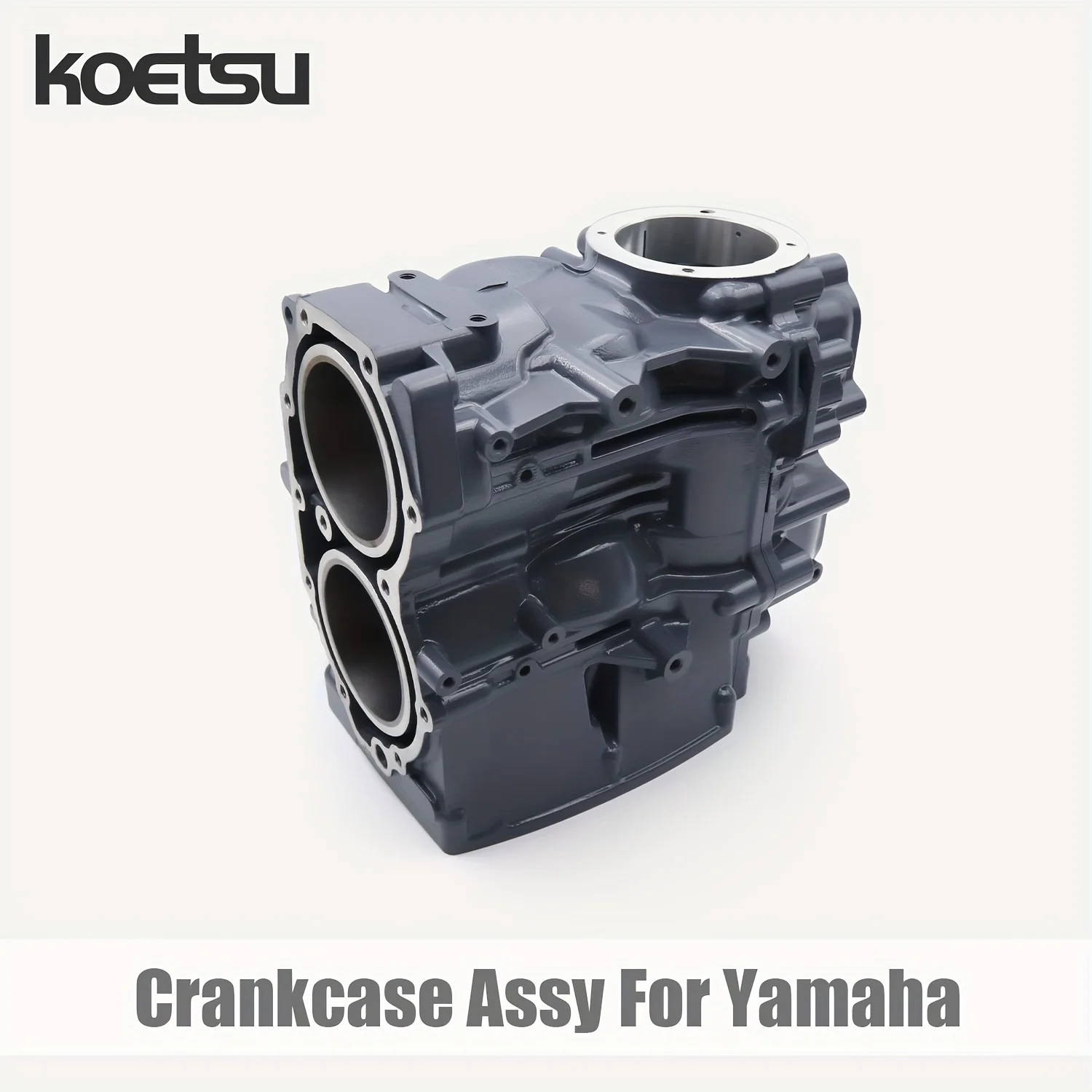 KOETSU Crankcase Assy - For YAMAHA Outboard Boat Engine Parts Kit Two-Stroke 2-40 HP