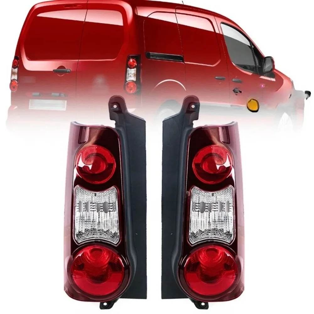 

Side Tail Lamp Red color Replacement Rear tail lamp Light 9677205580 96772055480 For Peugeot Partner Rear Light 2012-2018