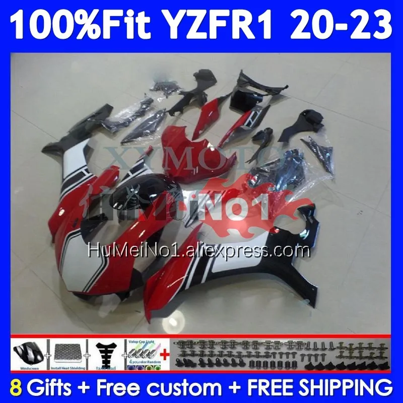 

Injection For YAMAHA YZF R1 R 1 1000 YZF-R1 YZFR1 White red 20 21 22 23 24 371No.22 YZF1000 2020 2021 2022 2023 2024 Fairing