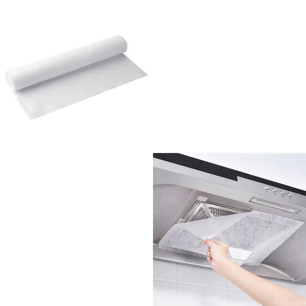 Universal Ranges Hood Filter Papers Kitchen Accessory for Oil Stain Protections